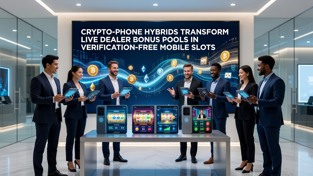 Mobile slot interfaces displaying live dealer bonus accumulation through crypto and phone integrations