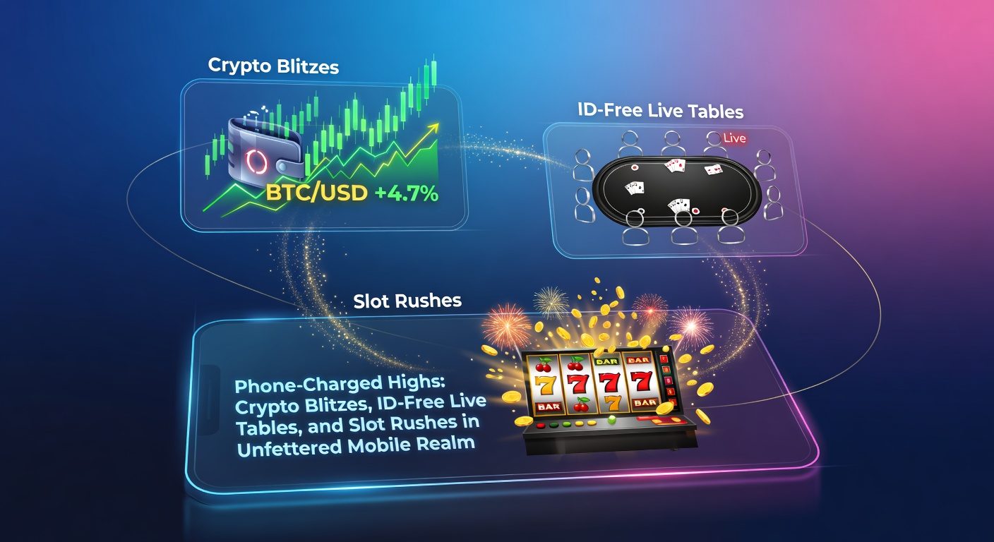 Live dealer blackjack table on mobile device with crypto balance visible and phone payment option highlighted in background