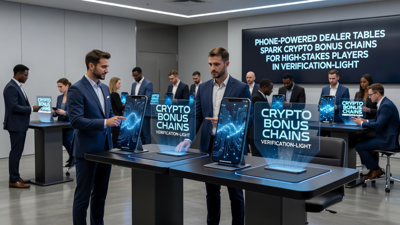 Crypto bonus chains activating on phone-powered live dealer interfaces